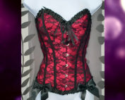 NU Lifestyle - Sexy Corset - Red