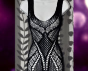 NU Lifestyle - Body Contour Fishnet Mini Dress Lingerie Body Stocking